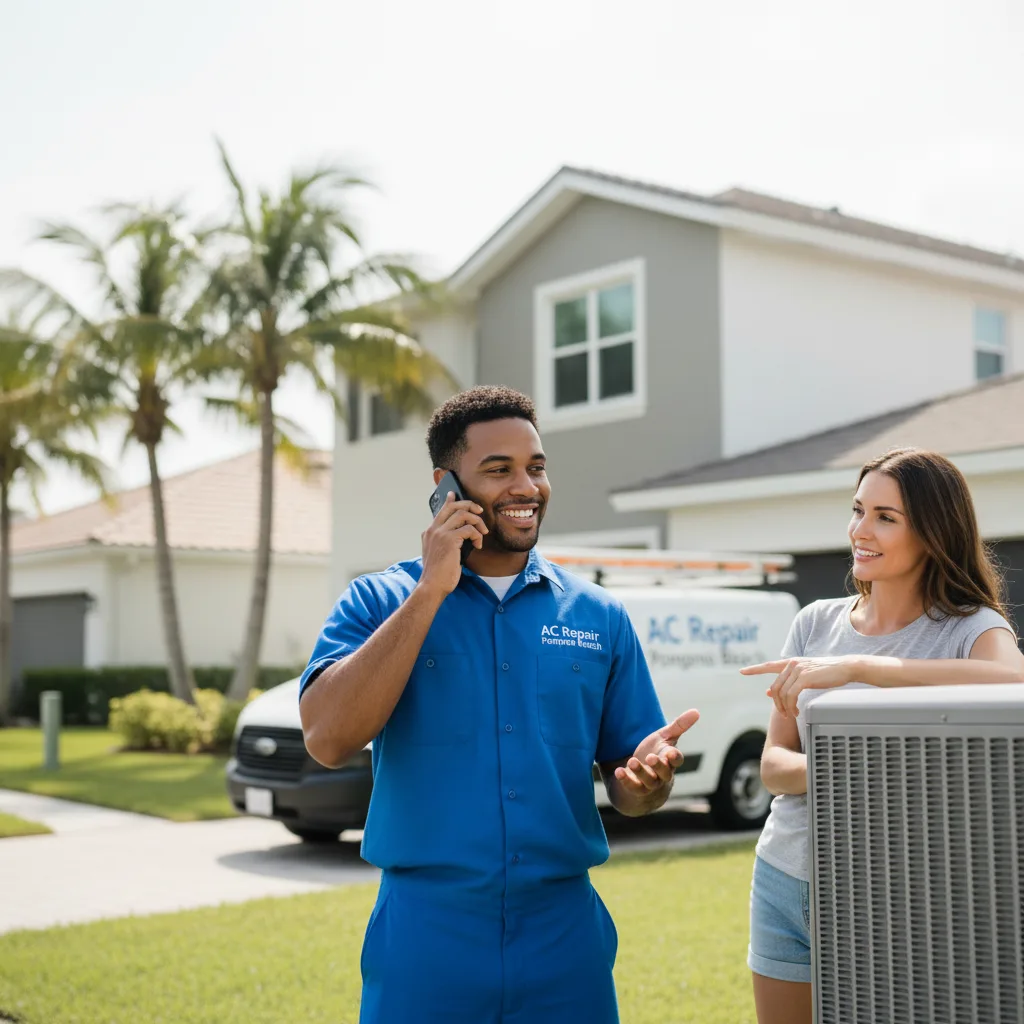 AC Repair Pompano Beach customer support in Belfast